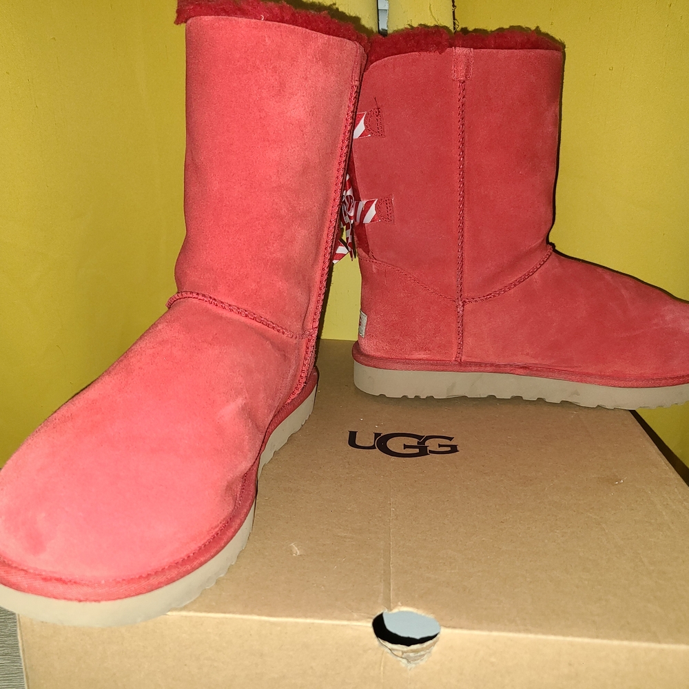 UGG Women's Bold Red Winter Boots